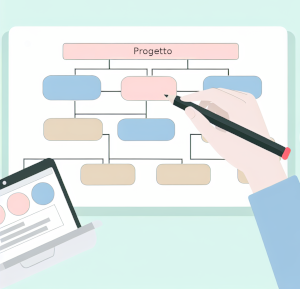 definizione di un progetto nel software di gestione progetti